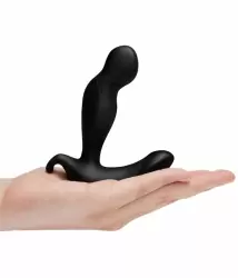 Мощный стимулятор простаты b-Vibe 360 PLUG, с вращением, с пультом Д/У, 13 см