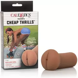 Мастурбатор анус Cheap Thrills The Roller Girl – коричневый