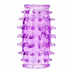 Открытая насадка с шипами Sextoy - фиолетовый