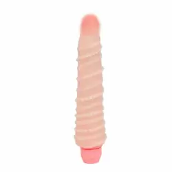 Вибратор-елочка Flexi Vibe Sensual Spine с гибким хребтом – телесный