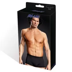 Черные транк-боксеры BlueLine из микрофибры – L/XL