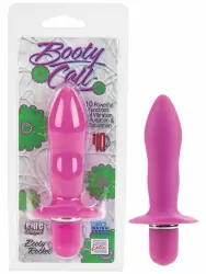 Водонепроницаемая анальная пробка с вибрацией Booty Rocket – розовый