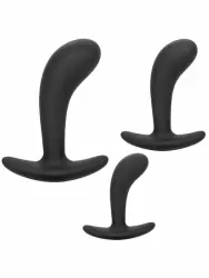 Набор анальных пробок California Exotic Novelties Silicone Prostate Kit, 3 размера, силикон