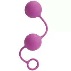 Вагинальные шарики со смещенным центром тяжести Lia Love Balls - Pink