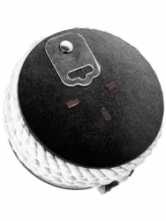 Веревка для фиксации Pecado BDSM, на катушке, хлопок, 5 м, белая