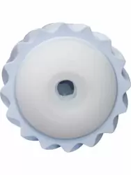 Нереалистичный мастурбатор Tenga Flex Bubbly Blue, 20 см, ТПЭ, голубой