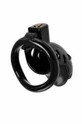 Пояс верности на пенис Black & Red by Toyfa. ABS, черный, 10 см.