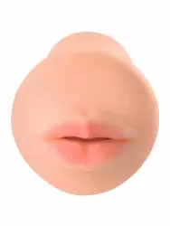 Реалистичный мастурбатор Pipedream Fuck Me Silly To Go, Deep Throat Cocksucker, ротик, 16,3 см, телесный