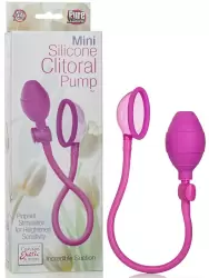 Мини помпа Mini Silicone Clitoral Pump – розовая