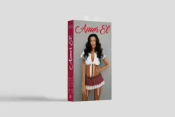 Эротический игровой костюм Студентка - обольстительница S-M