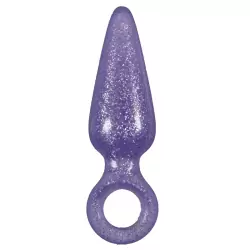 Анальная пробка Booty Pops средняя – фиолетовая	