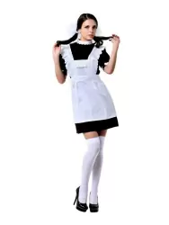 Игровой костюм Le Frivole Школьная форма CCCР – коричневый с белым, S/M