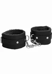 Наножники (оковы, фиксаторы) Plush Leather Ankle Cuffs