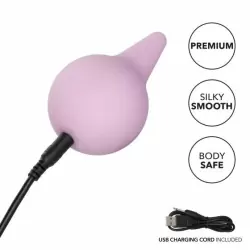 Точечный вибратор AROUSEME, 7,5 см, 10 режимов, розовый