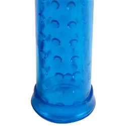 Мужская эрекционная помпа So Pumped с текстурированной вставкой – синий