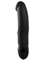 Реалистичный вибратор Fun Factory The BOSS, 3 режима, 21,5 см, силикон, черный