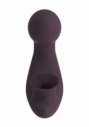 Бесконтактный вибратор-кролик Irresistible Desirable Purple, 12,5 см, 10 режимов, силикон, фиолетовый