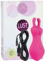 Перезаряжаемый мини-вибромассажер Lust by Jopen L1 – розовый