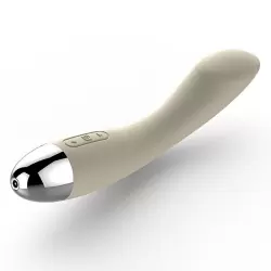 Вибромассажер Amy для точки G с интеллектуальным режимом – бежевый	