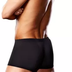 Черные транк-боксеры BlueLine из микрофибры – S/M