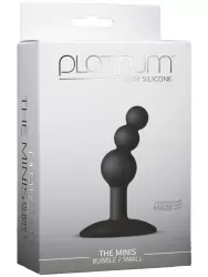 Анальная пробка The Mini's Bubble Small - черная