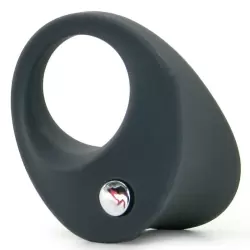 Эрекционное кольцо Ovo  B11 с вибрацией – серый