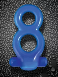 Эрекционное вибро-кольцо Renegade - Blue