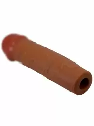 Реалистичная насадка-удлинитель Baile Nile, ТПР, 16,5 см