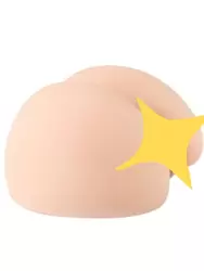 Ягодицы с анусом и вагиной French Lover с вибрацией и голосовым режимом – телесный