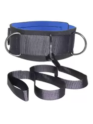 Неопреновый ошейник Sitabella с поводком – черный