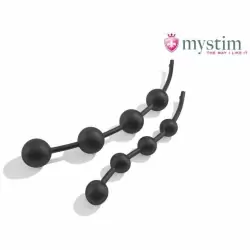 Mystim e-stim anal beads Booty Garland S Анальные бусы маленькие