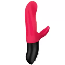 Пульсирующий вибратор-кролик Fun Factory Bi Stronic Fusion 21,5 см, с функцией толчков, красный
