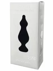 Анальная пробка Adrien lastic Amuse, 13,8 см, силикон, черная