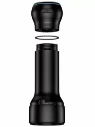 Мастурбатор с интерактивной насадкой Kiiroo Feel Victoria Mouth + Power Blow, всасывающий эффект, 22.5 см