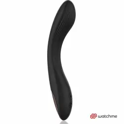 Вибратор для точки G с пультом управления ANNE´S DESIRE CURVE G-SPOT WIRLESS TECHNOLOGY WATCHME BLACK
