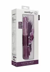 ВИБРАТОР КРОЛИК ROTATING RABBIT - фиолетовый