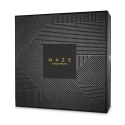 Наручники с поводком Maze T-Restraints – коричневый