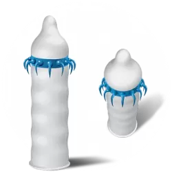 Презерватив Luxe «Ночной разведчик» со стимулирующими усиками - 1 шт