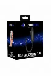 Стимулятор уретры с вибрацией и электростимуляцией Electro shock Urethral Sounding Plug