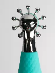 Колесо Вартенберга Youvic, 14,9 см, 13 режимов, с электростимуляцией, бирюзовый