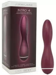 Вибромассажер Intro 4 Slim Smoothie тонкий – сливовый