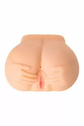 Реалистичный мастурбатор вагина и анус TOYFA Juicy Pussy Camille с вибрацией - телесный