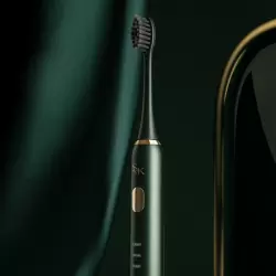 Зубная электрощетка «Sonic Toothbrush Dark Green» со съемными головками, Svakom