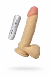 Реалистичный фаллоимитатор с мошонкой TOYFA RealStick #102 - телесный