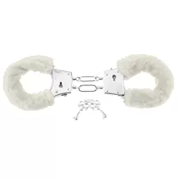 Наручники Beginner's Furry Cuffs – белые
