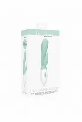 Перезаряжаемый вибратор кролик Juicy (Зеленый)