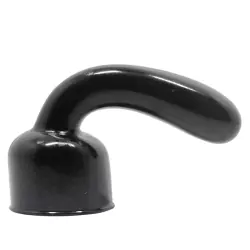 Насадка на вибромассажер Power Head G-Spot Pleaser для стимуляции точки G – черный