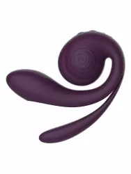 Многофункциональный тройной вибратор SVibe GIZI Pro, 3 мотора, IPX7, фиолетовый