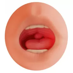 Двойной мастурбатор вагина-ротик Satisfaction Morning Angel – телесный