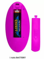 Компактный вибратор для пар Pretty Love Letitia, 10 см, 7 режимов, розовый